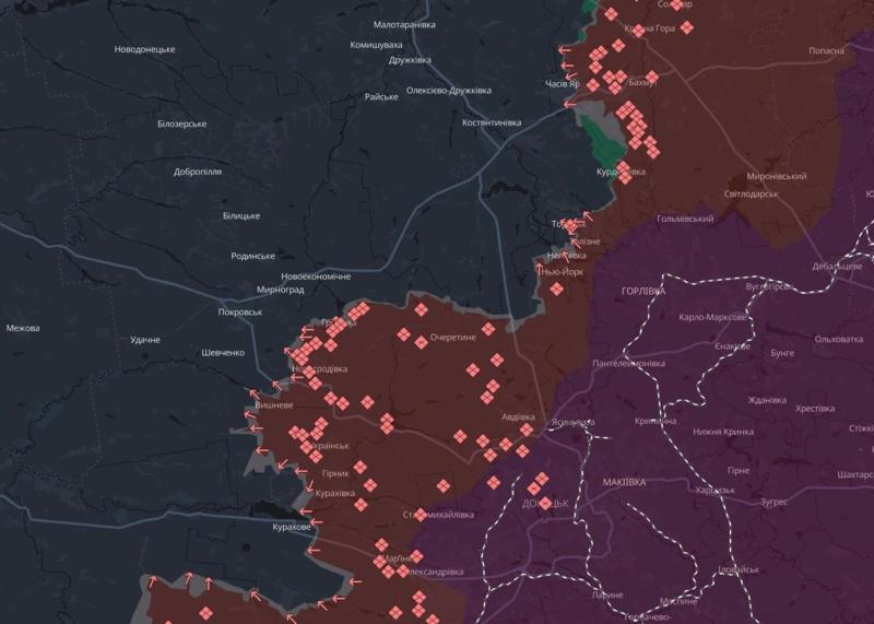 DeepState оголосив про свіжі досягнення Російської Федерації.